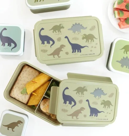 A Little Lovely Company Bento Brotdose Dinosaurier  