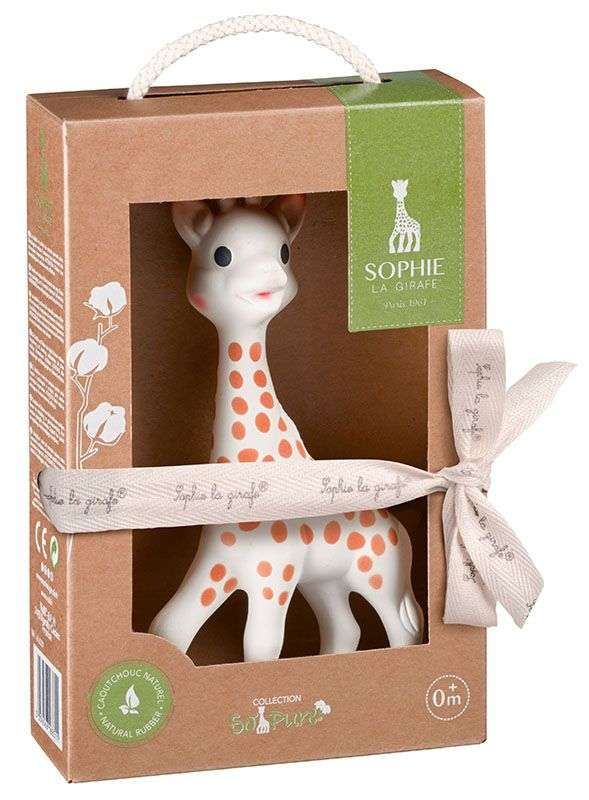 Sophie la girafe im Geschenkkarton So'Pure - Naturkautschuk 