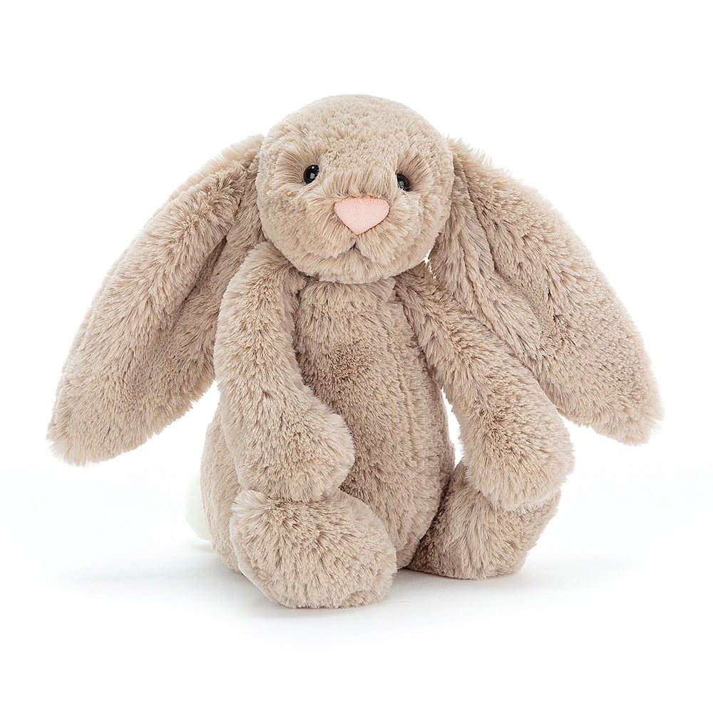 Jellycat Bashful Beige Bunny - kuscheliger Hase in der Farbe beige 32cm