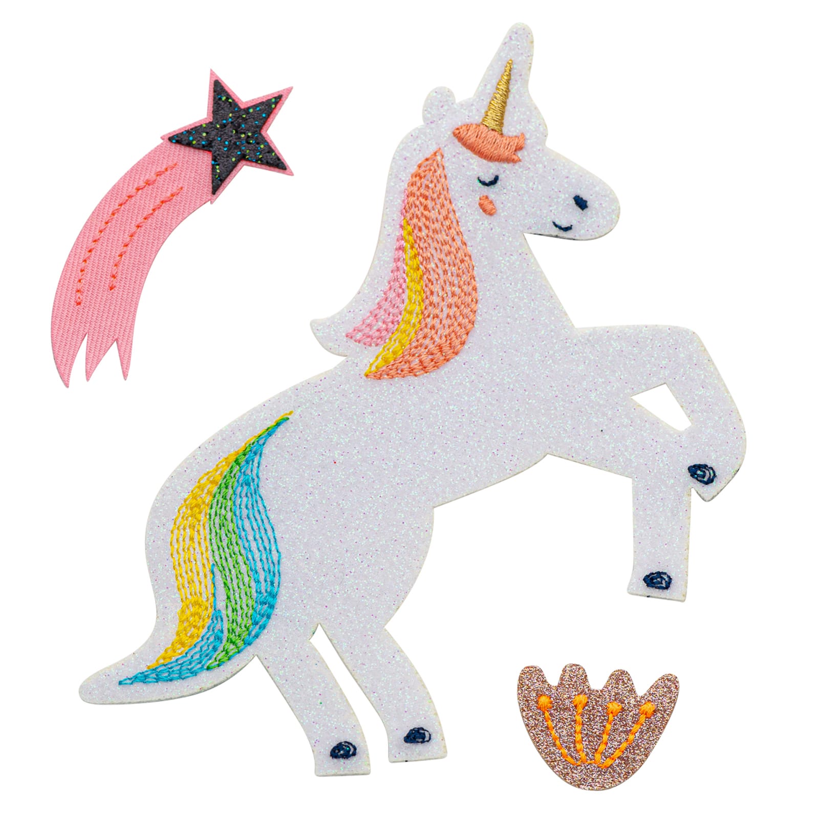 Fabfabstickers Sticker zum Kleben Unicorn - Einhorn