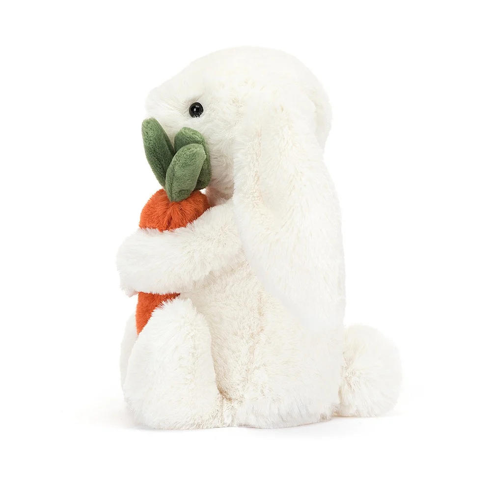 Jellycat Bashful Bunny with Carrot - Hase mit Karotte 18cm