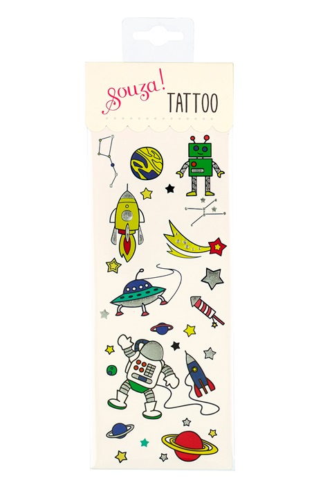 Souza for Kids Tattoo Set Weltall - Astronaut