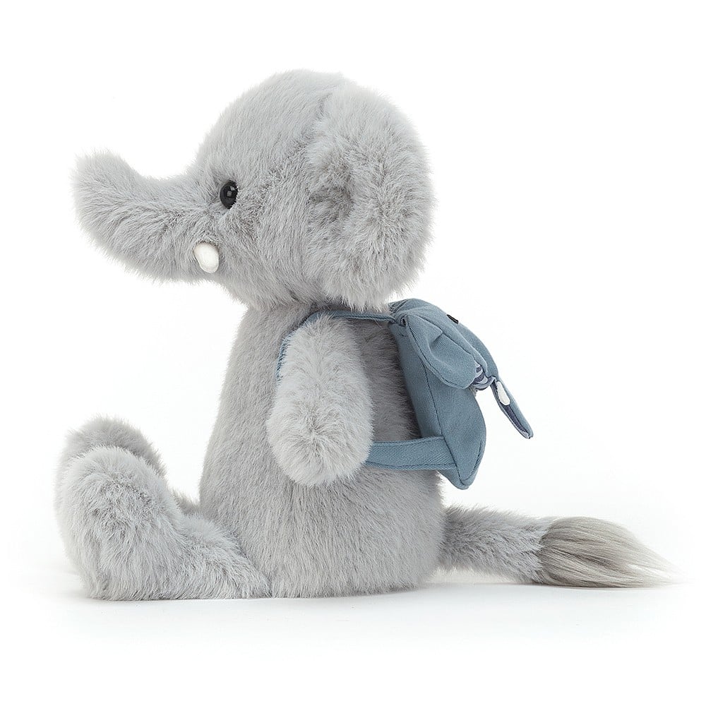 Jellycat Backpack Elephant - Elefant mit Rucksack 22cm   