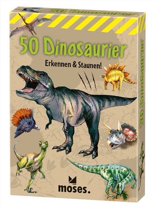 Moses Verlag - Expedition Natur 50 Dinosaurier